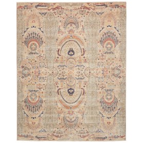 Tappeto Shahi Fine Pakistan Medaglione Beige Grigio Sabbia T