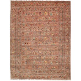 Tappeto Rubin Pakistan Astratto Terracotta 246x330 Cm