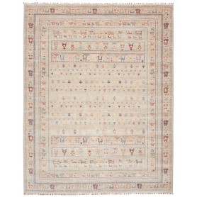 Tappeto Rubin Pakistan Geometrico Beige Naturale Ruggine Ter