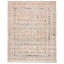 Tappeto Rubin Pakistan Astratto Beige Rosso Arancio Blu Verd