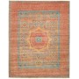 Tappeto Mamlouk Pakistan Geometrico Terracotta Blu Giallo Vi