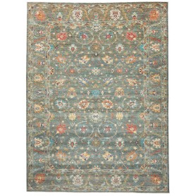 Tappeto Zigler Fine Pakistan Floreale Verde Acqua Ottanio Ro