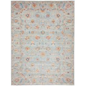 Tappeto Zigler Fine Pakistan Floreale Azzurro Chiaro Pesca G