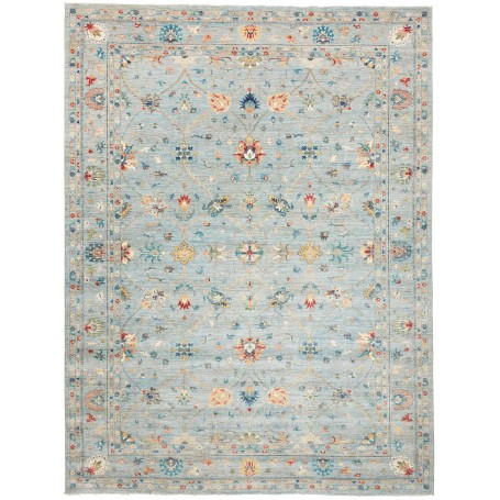 Tappeto Zigler Fine Pakistan Astratto Azzurro Celeste Acquam