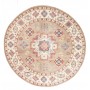 Tappeto Kazak Afghanistan Geometrico Beige Marrone Rosso Blu