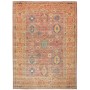 Tappeto Tribal Pakistan Astratto Terracotta Ruggine Marrone
