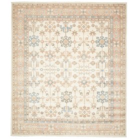 Tappeto Kazak Afghanistan Geometrico Crema Pesca Terra Azzur