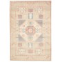 Tappeto Kazak Afghanistan Geometrico Beige Sabbia Corallo Bl