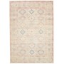 Tappeto Kazak Afghanistan Astratto Beige Crema Blu Pastello