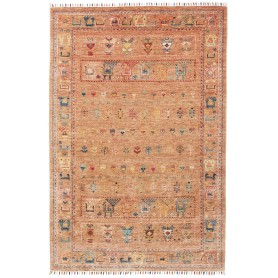 Tappeto Rubin Pakistan Astratto Terracotta 124x185 cm