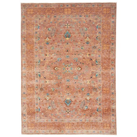 Tappeto Zigler Fine Pakistan Floreale Terracotta Azzurro 164