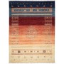 Tappeto Siva Pakistan Astratto Blu Notte Bordeaux 270x362 cm