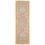 Tappeto Kilim Afghanistan Tribale Giallo Brillante Blu 80x24