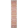 Tappeto Kilim Afghanistan Geometrico Rosa Arancio 83x394 cm