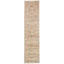 Tappeto Mamlouk Pakistan Astratto Beige Terracotta 82x345 cm