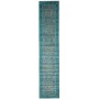 Tappeto Mamlouk Pakistan Medaglione Turchese Di Beige 82x396