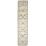 Tappeto Kazak Afghanistan Astratto Azzurro Tenue Beige 84x39