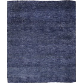Tappeto Royal Gabbeh Pakistan A Righe Blu Indigo Blu Denim B
