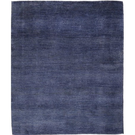 Tappeto Royal Gabbeh Pakistan A Righe Blu Indigo Blu Denim B
