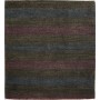 Tappeto Royal Gabbeh Pakistan Astratto Verde Oliva Blu Petro