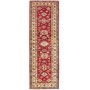 Tappeto Kazak Fine Pakistan Astratto Rosso Crema Giallo Marr