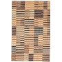 Tappeto Barjesta Pakistan Geometrico Beige Crema Marrone Blu