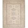 Tappeto Kazak Fine Pakistan Geometrico Beige Grigio Chiaro B