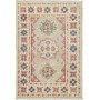 Tappeto Kazak Afghanistan Geometrico Beige Rosso Blu Giallo