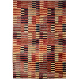 Tappeto Barjesta Pakistan Astratto Rosso Terracota Beige Scu