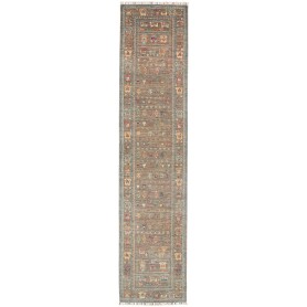 Tappeto Rubin Pakistan Astratto Marrone Taupe Grigioverde Bl