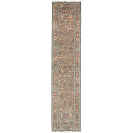 Tappeto Rubin Pakistan Astratto Marrone Taupe Grigioverde Bl