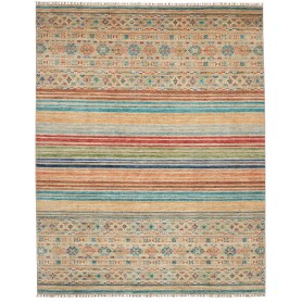 Tappeto Rubin Pakistan Geometrico Beige Crema Terracotta Tur