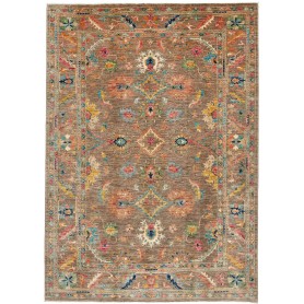 Tappeto Zigler Fine Pakistan Floreale Marrone Terra Corallo