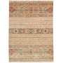 Tappeto Rubin Pakistan Astratto Beige Crema Rosso Blu Turche