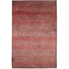 Tappeto Royal Gabbeh Pakistan Astratto Rosso Bordeaux Terrac