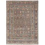Tappeto Rubin Pakistan Astratto Marrone Grigio Talpa Blu Gia