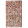 Tappeto Kazak Fine Pakistan Medaglione Grigio Marrone Rosso
