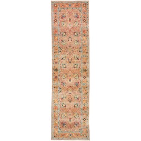 Tappeto Shahi Fine Pakistan Floreale Terracotta Arancio Azzu