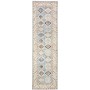 Tappeto Kazak Afghanistan Astratto Celeste Crema Beige Blu S