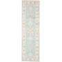 Tappeto Kazak Afghanistan Astratto Aqua Crema Pesca Blu Scur