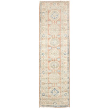 Tappeto Kazak Afghanistan Geometrico Beige Crema Terracotta