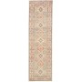 Tappeto Kazak Afghanistan Astratto Verde Salvia Arancio Terr