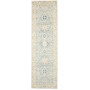 Tappeto Kazak Afghanistan Geometrico Blu Cielo Crema Beige B