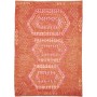 Tappeto Kilim Afghanistan Astratto Arancio Terracotta Rosa C