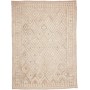 Tappeto Kilim Afghanistan Astratto Beige Crema Marrone Chiar