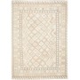 Tappeto Kilim Afghanistan Astratto Beige Crema Marrone Chiar