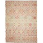 Tappeto Kilim Afghanistan Geometrico Crema Rosso Chiaro Gial