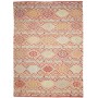 Tappeto Kilim Afghanistan Astratto Crema Chiaro Rosso Terrac