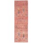 Tappeto Shahi Fine Pakistan Astratto Rosa Antico Corallo Blu