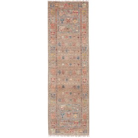 Tappeto Rubin Pakistan Astratto Marrone Taupe Arancio Terrac